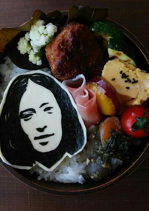 キャラ弁 又吉直樹 芥川賞受賞記念w-レシピのメイン写真
