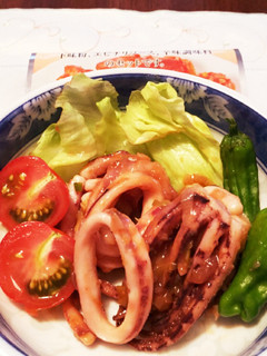 今が旬の簡単イカチリ炒め-レシピのメイン写真