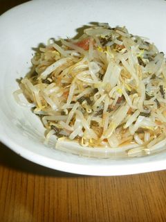 さっぱり♪もやしの梅肉和え-レシピのメイン写真