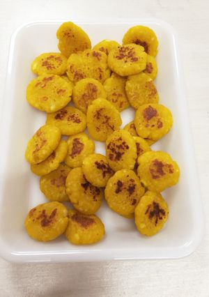 離乳食後期☆南瓜のはんぺんおやき☆-レシピのメイン写真