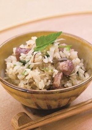 ごぼうと豚肉の香り炊き込みご飯-レシピのメイン写真