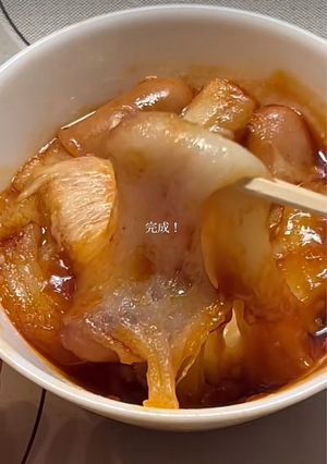 餅で簡単トッポギ風-レシピのメイン写真