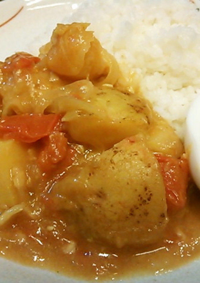 ジャガイモとトマトの糀カレー-レシピのメイン写真