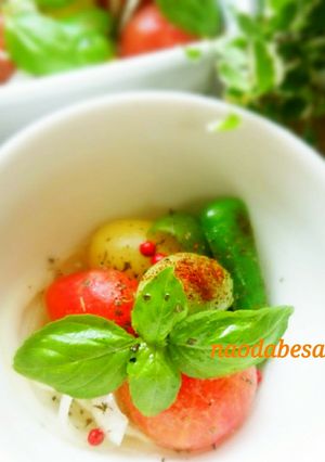 甘い～甘い～トマトマリネ♡-レシピのメイン写真