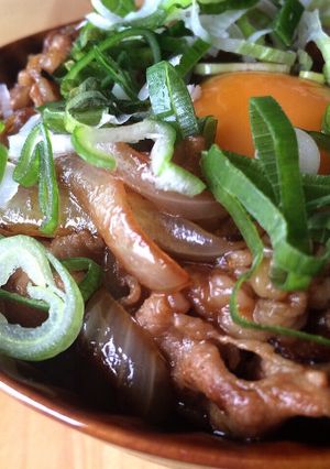 ネギだく豚丼-レシピのメイン写真