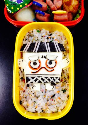 妖怪ウォッチ☆ムリカベ☆キャラ弁-レシピのメイン写真