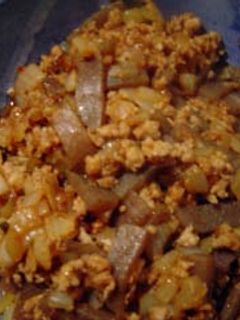 豚肉とこんにゃくのにんにく味噌炒め-レシピのメイン写真