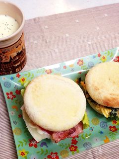 簡単!マフィンランチ♪-レシピのメイン写真