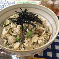 รูปของ カルシウム☆高野豆腐と夏野菜小エビ餡かけ