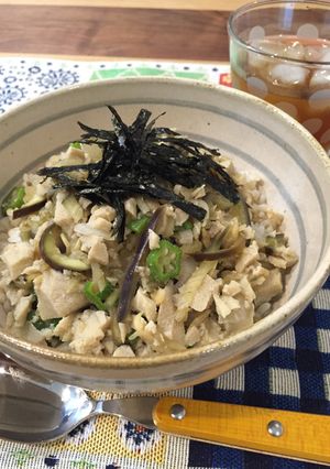 カルシウム☆高野豆腐と夏野菜小エビ餡かけ-レシピのメイン写真
