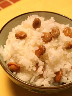 あまった節分のお豆で・・香ばしい❤豆ご飯-レシピのメイン写真