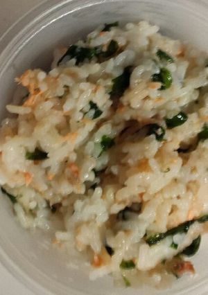 離乳食 後期 鮭ワカメご飯-レシピのメイン写真