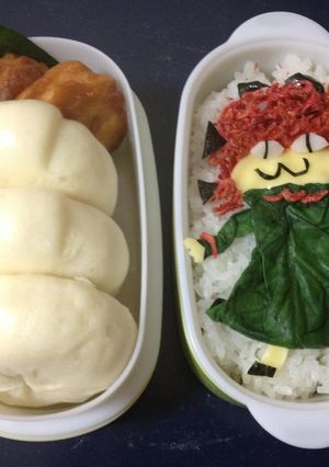 【東方】お燐キャラ弁当-レシピのメイン写真