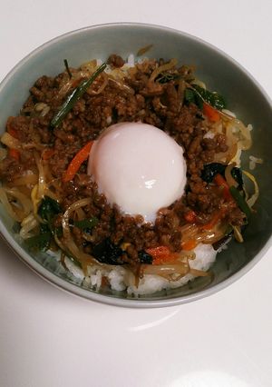 手抜きビビンバ丼-レシピのメイン写真