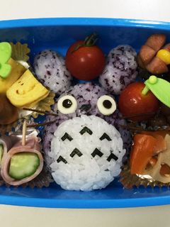 トトロの立体キャラ弁♪-レシピのメイン写真