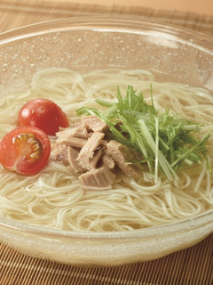 さっぱり!丸鶏そうめん-レシピのメイン写真