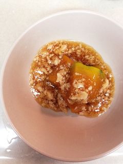 カボチャのひき肉あんかけ-レシピのメイン写真