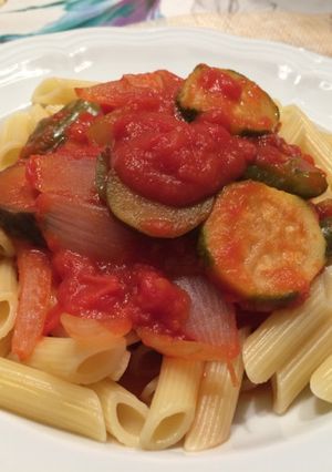 減塩♪夏野菜のラタトゥイユ＆ペンネ-レシピのメイン写真