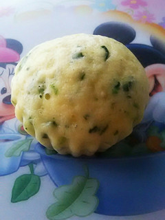 【離乳食後期】ほうれん草蒸しパン-レシピのメイン写真