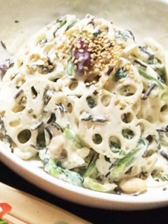 レンコンと豆のサラダ-レシピのメイン写真