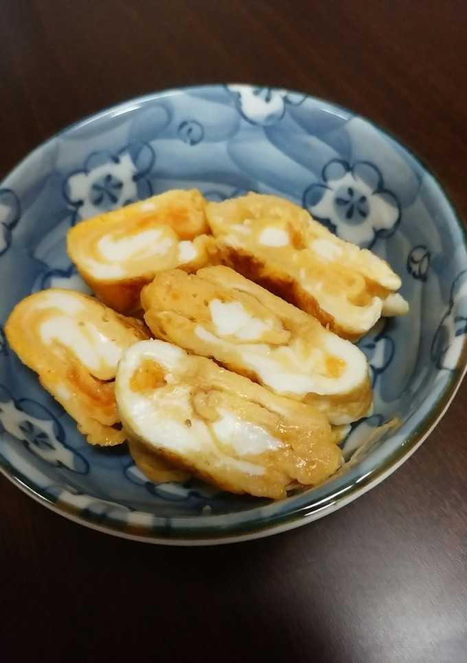 両親のための、ちょっと甘めの卵焼き♪-レシピのメイン写真