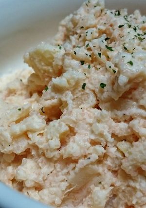 明太子のポテトサラダ-レシピのメイン写真