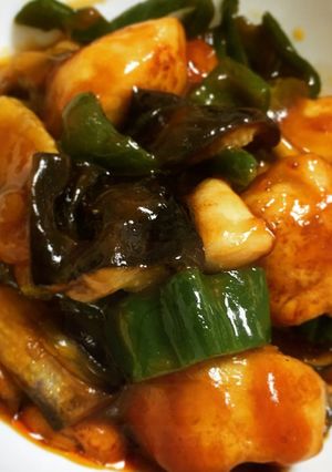 中華ドレッシングで簡単ナスの酢豚-レシピのメイン写真