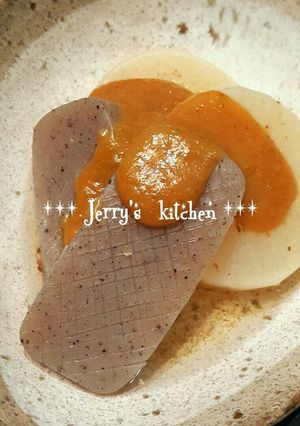 冷凍大根で時短☆ふろふき大根とこんにゃく-レシピのメイン写真