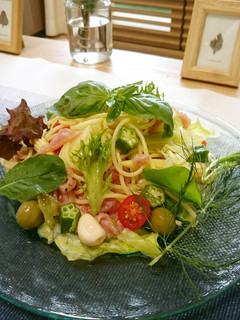 具だくさん冷製パスタ-レシピのメイン写真