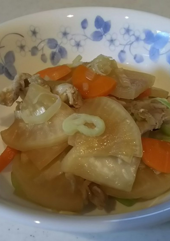 お弁当にも‼大根と豚肉の炒め煮♪-レシピのメイン写真