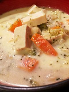 まろやか豆乳豆腐スープ-レシピのメイン写真