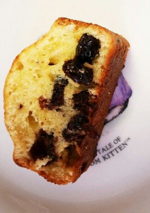 レーズンとチョコのパウンドケーキ-レシピのメイン写真