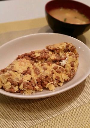 ★我が家の定番★なったま（納豆卵焼き）-レシピのメイン写真