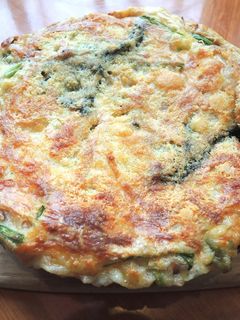 九州パンケーキmixでほうれん草キッシュ-レシピのメイン写真