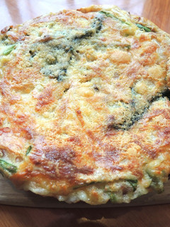 九州パンケーキmixでほうれん草キッシュ-レシピのメイン写真