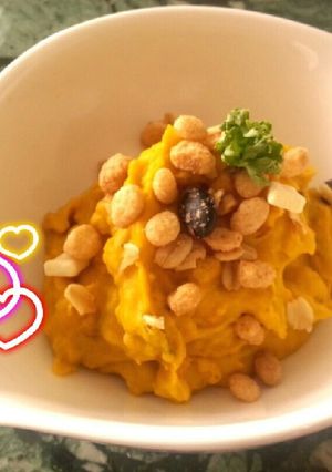 もっ~たり♡さくさく！かぼちゃサラダ♡-レシピのメイン写真
