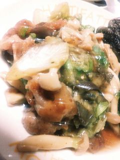 豚バラと茄子とレタスの炒めもの♪-レシピのメイン写真