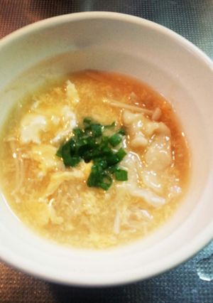 残り物で☆なんちゃってワンタンスープ-レシピのメイン写真
