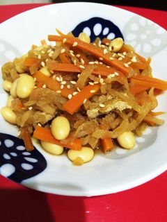 人参たっぷり☆切り干し大根の煮物-レシピのメイン写真