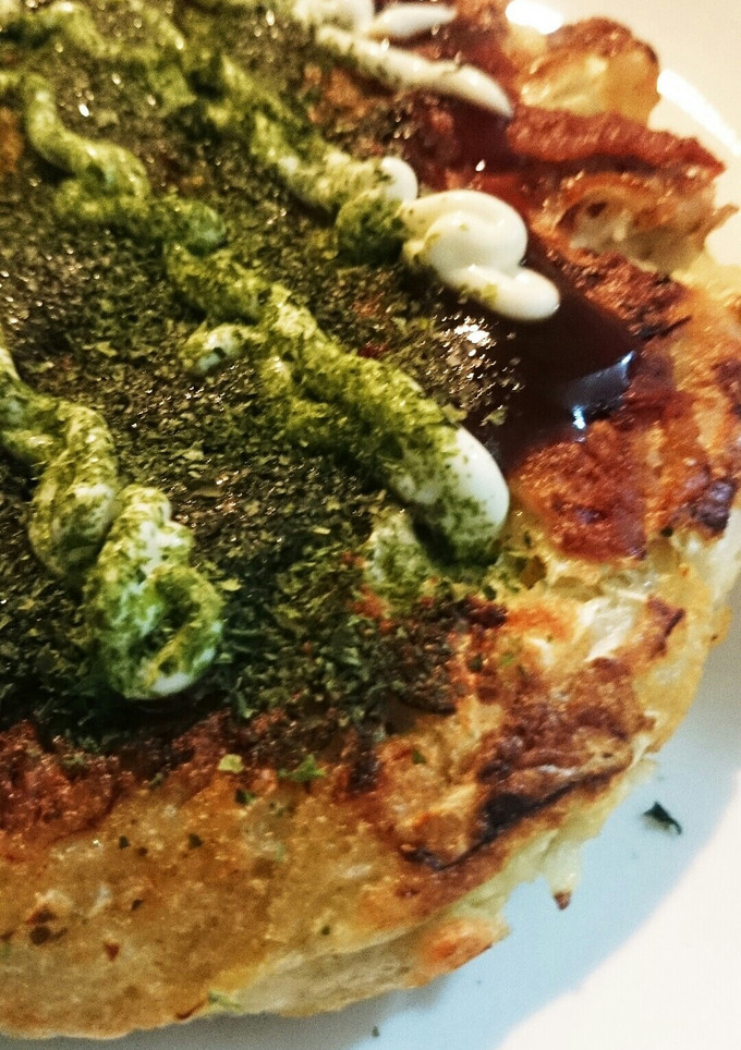 小麦粉使わず お好み焼き 簡単 モチっ-レシピのメイン写真