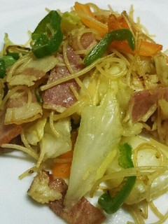 簡単☆カレー焼きビーフン-レシピのメイン写真