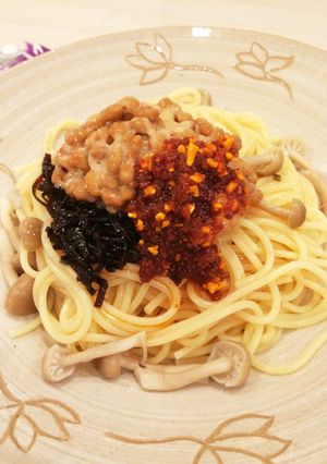激うま☆簡単☆納豆パスタ-レシピのメイン写真