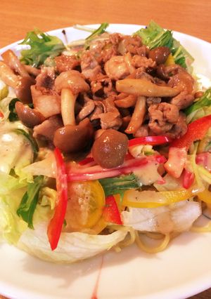 簡単！スタミナ冷やし中華で野菜たっぷり！-レシピのメイン写真