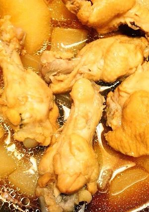お酢でさっぱり☆手羽大根-レシピのメイン写真
