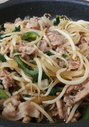 しょうが焼き野菜炒め!-レシピのメイン写真