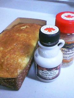 絶品☆メープル&メープルパウンドケーキ☆-レシピのメイン写真