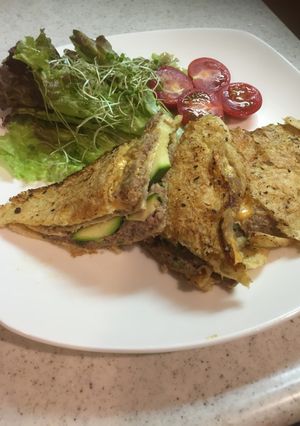 油揚げのミルフィーユ仕立てバーグ-レシピのメイン写真