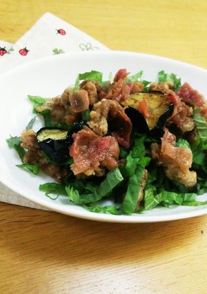 梅肉ソースで食べる豚とナスのからあげ-レシピのメイン写真