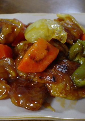 作ってみて！豚こま肉で節約酢豚～♪-レシピのメイン写真