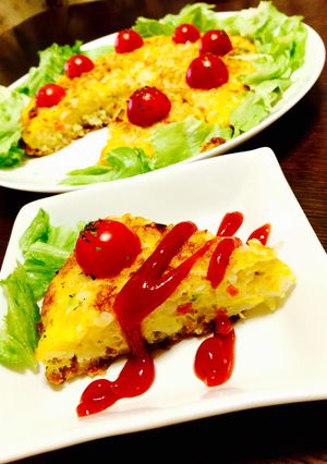 みんなで食べよ！ピラフオムレツ〜♪-レシピのメイン写真